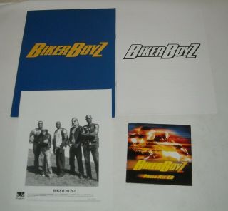 2001 Biker Boyz Promo Movie Press Kit 1 Photo & Cd / Dvd Kid Rock Lisa Bonet