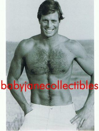 Rick Edward Hairy Chest Shirtless Beefcake Model Photo (807)