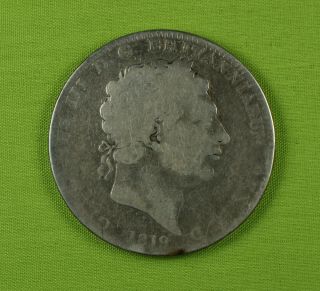 1819 British Crown.  George Iii,  Silver