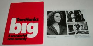 1988 Big Movie Press Kit 7 Photos Tom Hanks Elizabeth Perkins Penny Marshall