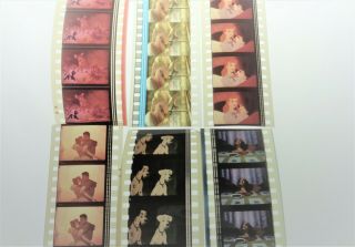 Cinderella Frozen Bambi 101 Dalmations Lady And The Tramp Film Cell Strips