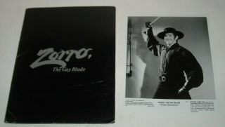 1981 Zorro The Gay Blade Promo Movie Press Kit 13 Photos George Hamilton Comedy
