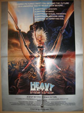 Heavy Metal - Rock And Roll - Cartoon - Musical - Sci - Fi - Special Poster (18x24 Inch)