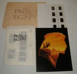1998 Prince Of Egypt Promo Movie Press Kit Animated Sandra Bullock Val Kilmer