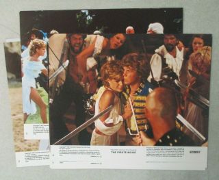 1982 The Pirate Movie - 8 Full Color Promo Press Photos C Atkins Kristy Mcnichol