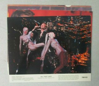 1979 All That Jazz Movie - 8 Full Color Press Photos Bob Fosse Autobio Musical