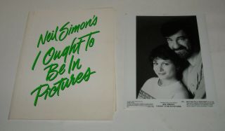 1982 I Ought To Be In Pictures Promo Movie Press Kit 11 Photos Walter Matthau