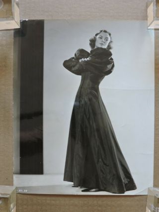 Andrea Leeds Fashion Glamour Portrait Photo By Coburn 1930 