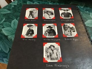 16 Antique Photos Movie Stars Western Cowboys 1950 Era Dale Evans & More 2