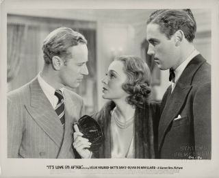 Olivia De Havilland,  Leslie Howard Orig 1937 Scene Still It 