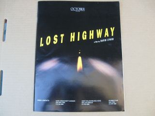 Lost Highway Press Kit 1996 - Patricia Arquette,  David Lynch - 5 Photos