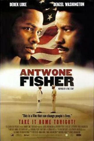 Antwone Fisher (2003) Dvd/video Poster,  Ss,  Nm,  Rolled