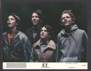 E.  T.  / 1982 Movie Studio Color Press Photo / 3