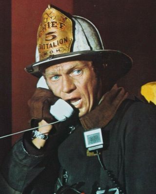 The Towering Inferno Steve Mcqueen 8x10 Photo
