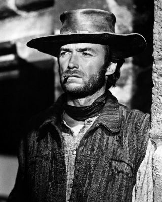 Clint Eastwood High Plains Drifter B&w 8x10 Photo