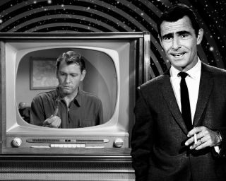 The Twilight Zone Rod Serling Earl Holliman Episode Where Is Everybody? Photo