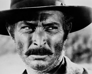 Lee Van Cleef The Good The Bad & The Ugly B/w Photo
