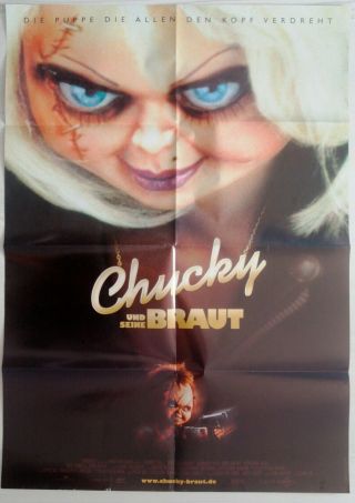 P96 - 7 Movie Poster Bride Of Chucky Jennifer Tilly,  Brad Dourif,  Katherine Heigl