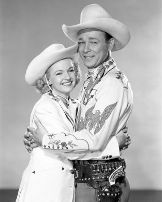 Roy Rogers And Dale Evans 8x10 Photo Print