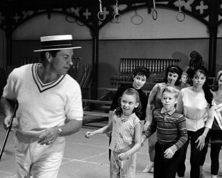The Music Man Robert Preston Teaching Dance To Kids 8x10 Photo
