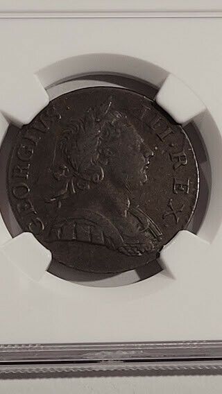 Great Britain 1771 1/2 Penny S - 3774 Certified NGC VF Details 2