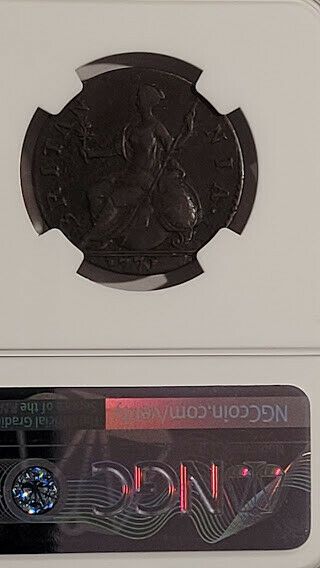 Great Britain 1771 1/2 Penny S - 3774 Certified NGC VF Details 3
