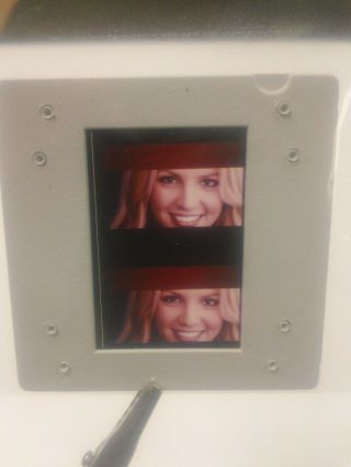Britney Spears Pepsi Film Cell Mounted 5