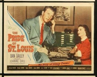 The Pride Of St Louise Dan Dailey 1952 Us Movie Lobby Card 11 " X 14 " Roger Moore