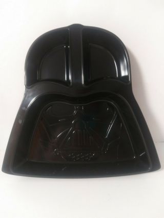 Star Wars - Darth Vader Helmet Shape - Chip And Dip Serving Tray Bowl - Zak