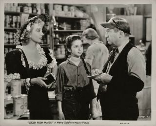 Virginia Weidler,  Ann Sothern 1940 Scene Still Gold Rush Maisie