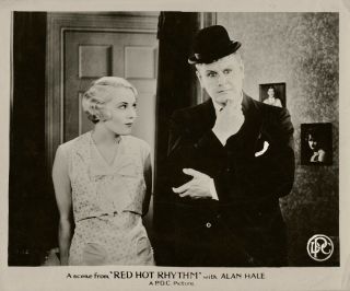 Josephine Dunn,  Alan Hale 1929 Film Photo Red Hot Rhythm Dw