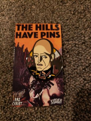 The Hills Have Eyes Horror Enamel Pin Pluto Michael Berryman Wes Craven Scream