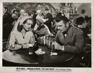 Bette Davis,  George Brent 1939 Scene Still The Old Maid