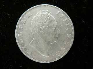 1835 India East India Company King William Iiii One Rupee Z930