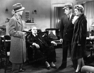 8x10 Film Negative Humphrey Bogart Sidney Greenstreet The Maltese Falcon 55011