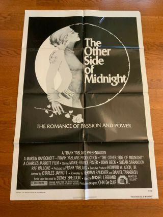 The Other Side Of Midnight One Sheet 1977 Marie - France Pisier,  John Beck