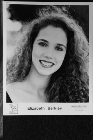 Elizabeth Berkley - 8x10 Headshot Photo With Resume - Showgirls