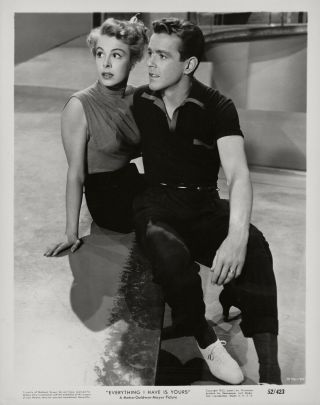 Marge & Gower Champion Orig 1952 Scene Still Everything I Have Is Yours