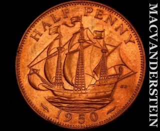 Great Britain: 1950 Half Penny - Proof U5897