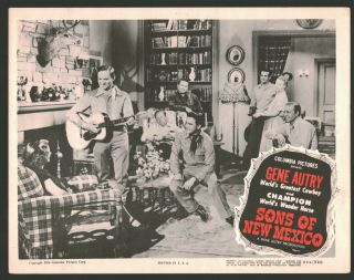 Sons Of Mexico Lobby Card (fine) Movie Poster Art 1954 Rerelease 138