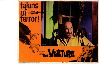 The Vulture 1966 Originalrelease Lobby Card Horror Tamiroff Brod Crawford