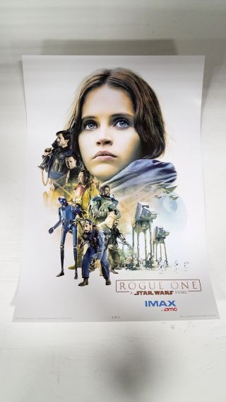 Star Wars Rouge One 13 " X 20 " Movie Poster (style 2)