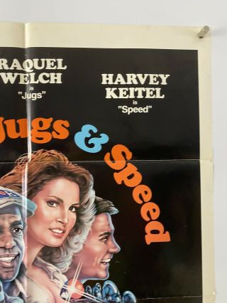 MOTHER JUGS SPEED Movie Poster (VG -) One Sheet 1976 Raquel Welch 6233 3