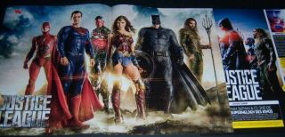 Jason Momoa 13 Pc German Clippings Full Pages Poster Henry Cavill Justice League
