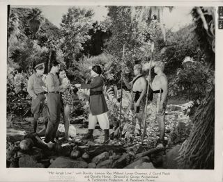 Dorothy Lamour In A Sarong Orig 1938 Photo Her Jungle Love Ray Milland