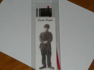 Charlie Chaplin Movie Film Cell Bookmark Collectible Compliments Poster Dvd
