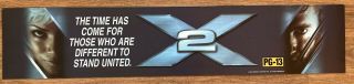 X2: X - Men United - Movie Theater Poster Mylar - Lg 5x25