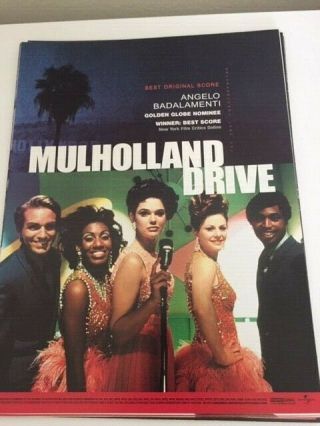 Mulholland Drive David Lynch 60s Singers Oscar Ad