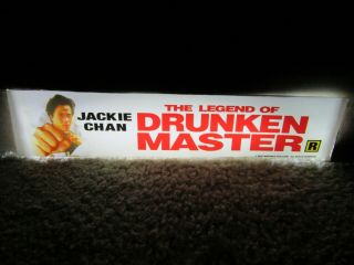 The Legend Of Drunken Master [2000] D/s [small] Movie Theater Poster [mylar]