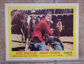 The Indian Fighter Movie Poster 1960 Kirk Douglas W Matthau 14 By 11